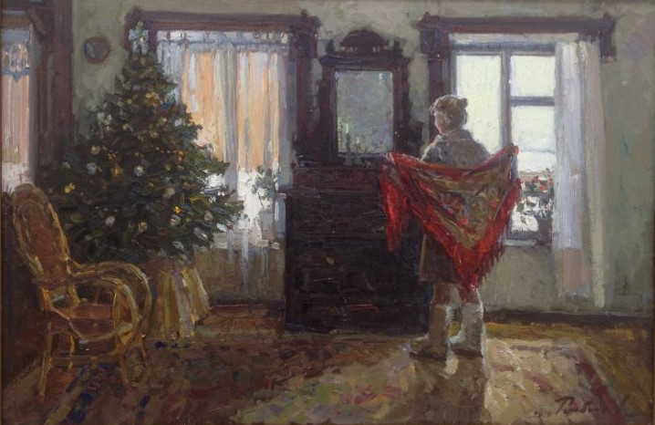 Зима, Новый год и Рождество на картинах Ирины Рыбаковой