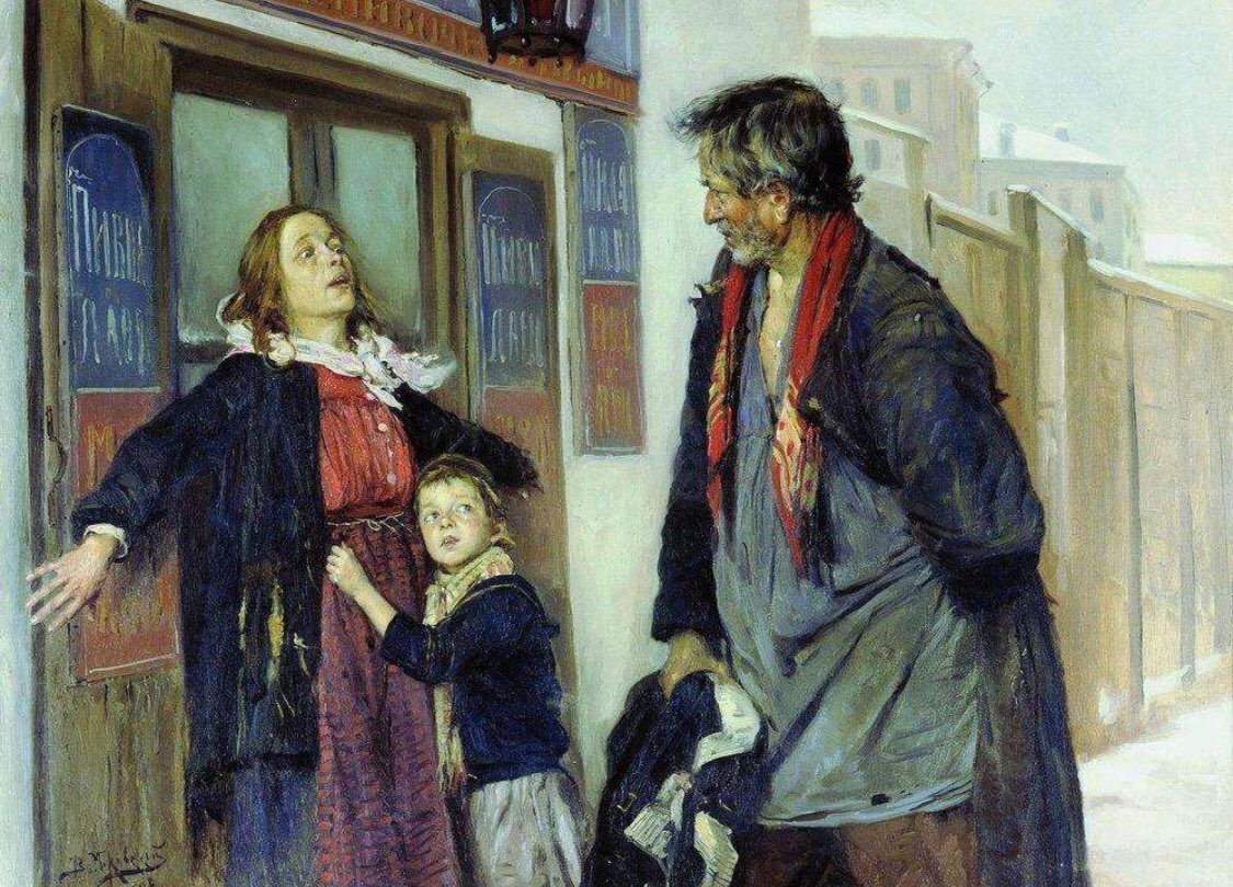 Владимир Маковский «Не пущу!», 1892 год (картины с историей)