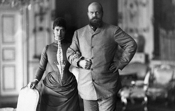 Александр III со своей супругой Марей Фёдоровной.