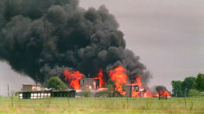 Пожар при штурме поместья религиозной секты Ветвь Давидова, 1993 год