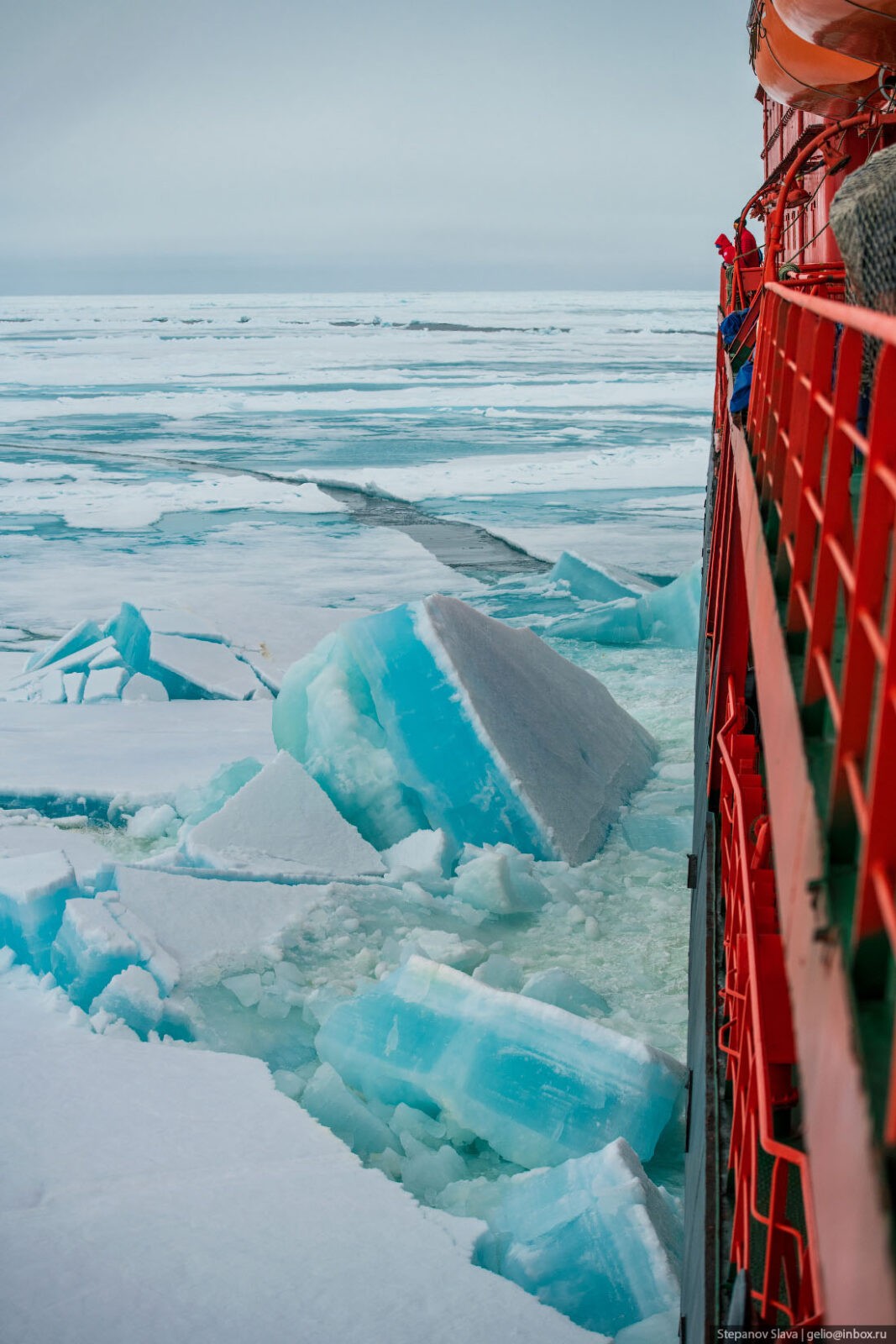 северный полюс, круиз, ледокол, льды