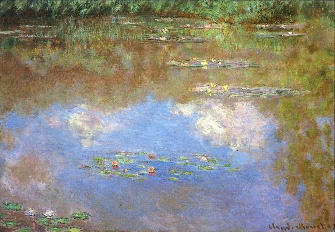 Клод Моне «Водяные лилии», 1903 год. (картины с историей)