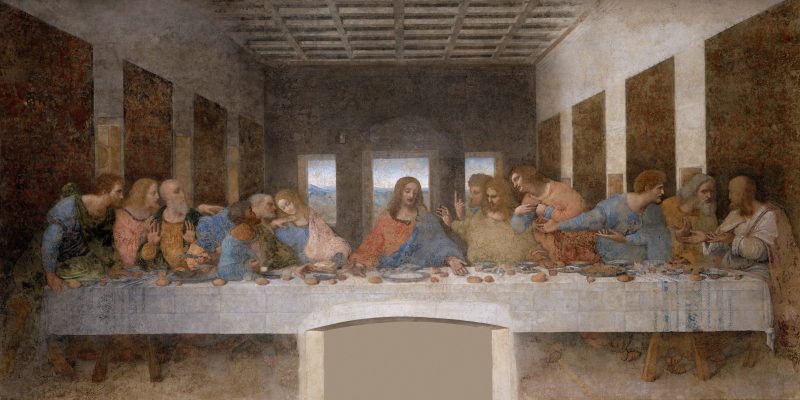 «Тайная вечеря», Леонардо да Винчи, 1495-1498 годы