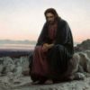 «Христос в пустыне», Иван Крамской, 1872 год. (картины с историей)