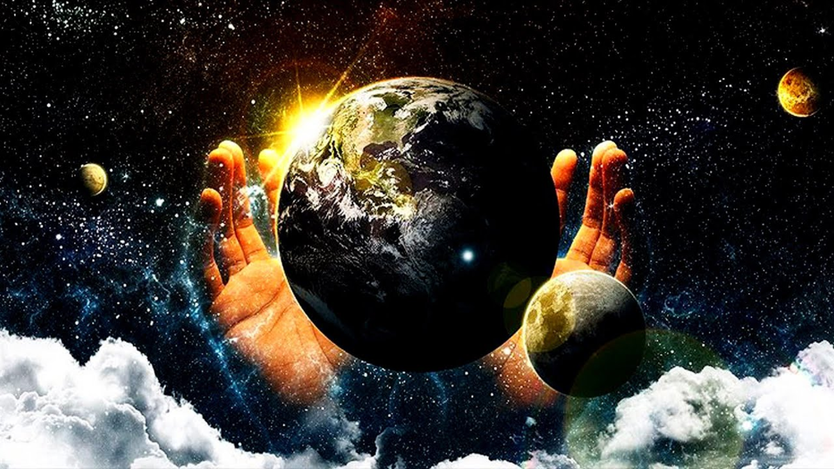 Человек в божьей руке. Сотворение жизни на земле. Сотворение планеты земля. Планеты и боги. Зарождение жизни на планете земля.