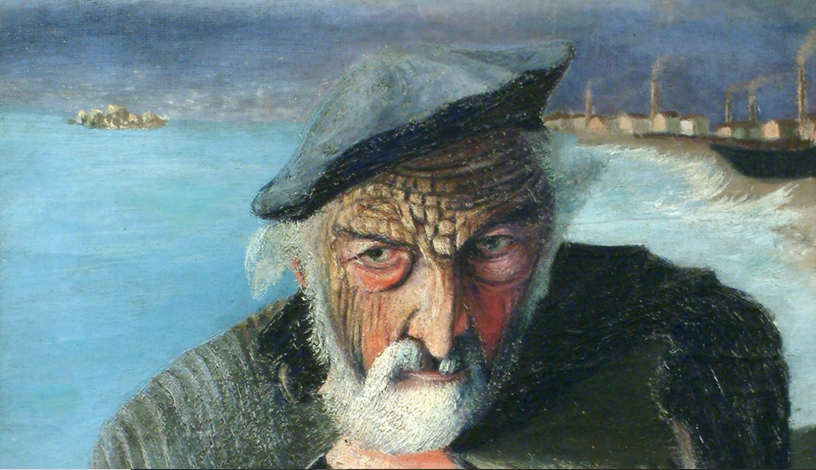 Тивадар Костка Чонтвари «Старый рыбак», 1902 год. (картины с историей)